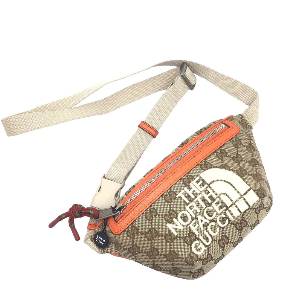 Gucci Shoulder Crossbody Belt North Waist Bum The Face Body Collaboration Bag - Picture 1 of 6